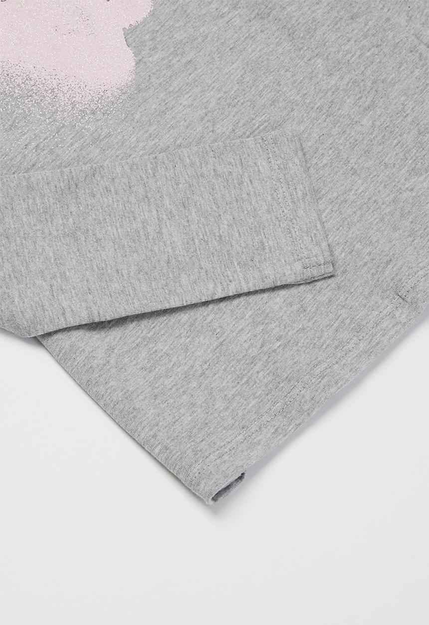 GUESS - Heart guess tri tee - grey 