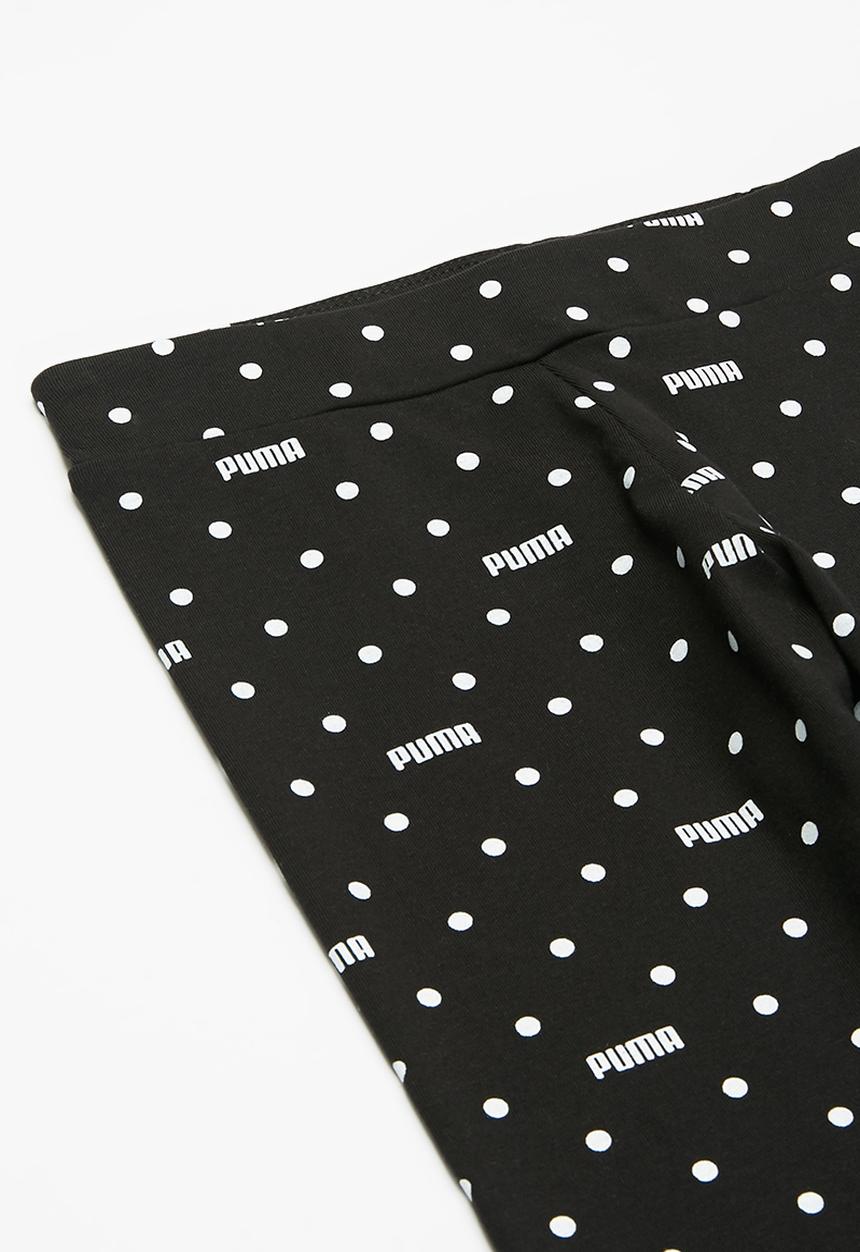 PUMA - Graphic aop leggings - black