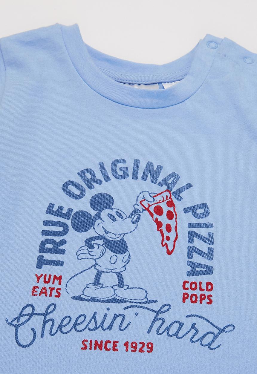 Cotton On - Jamie short sleeve tee - lcon - blue