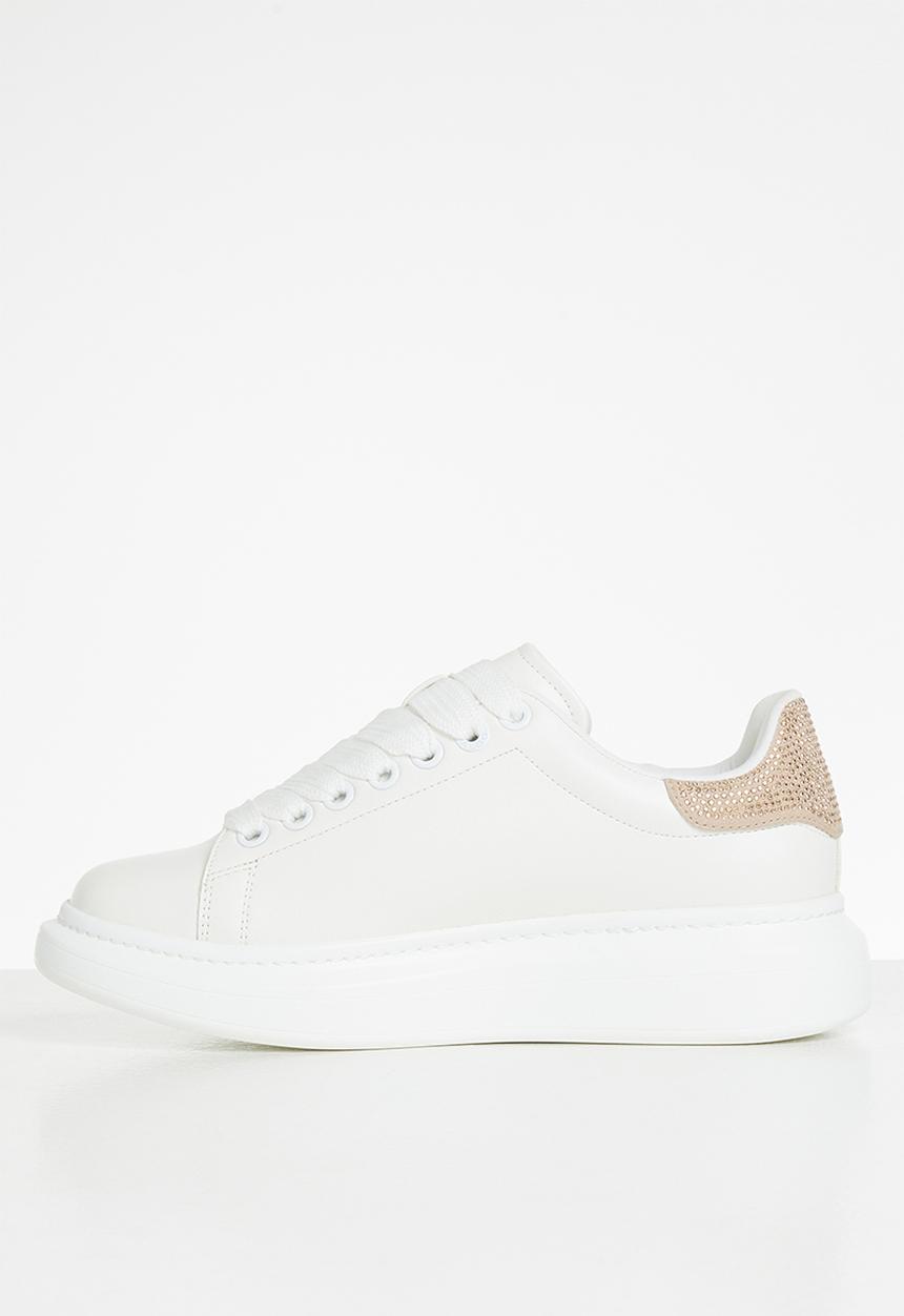ALDO - Dazzle sneaker - white & pink