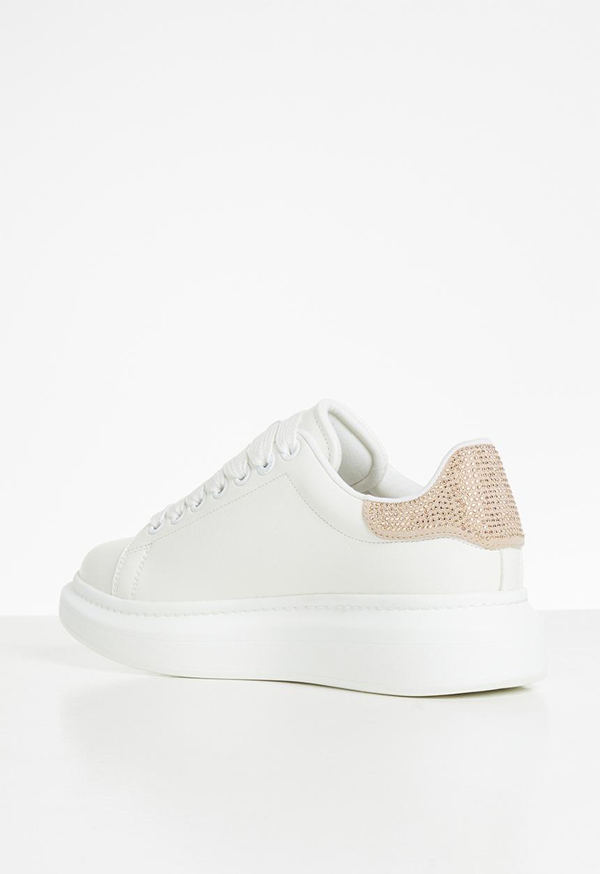 ALDO - Dazzle sneaker - white & pink