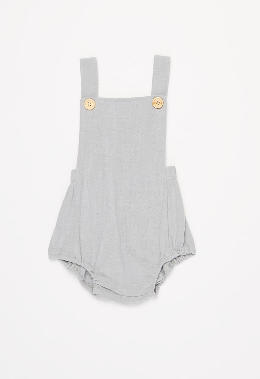Pop Candy - Styled romper - grey