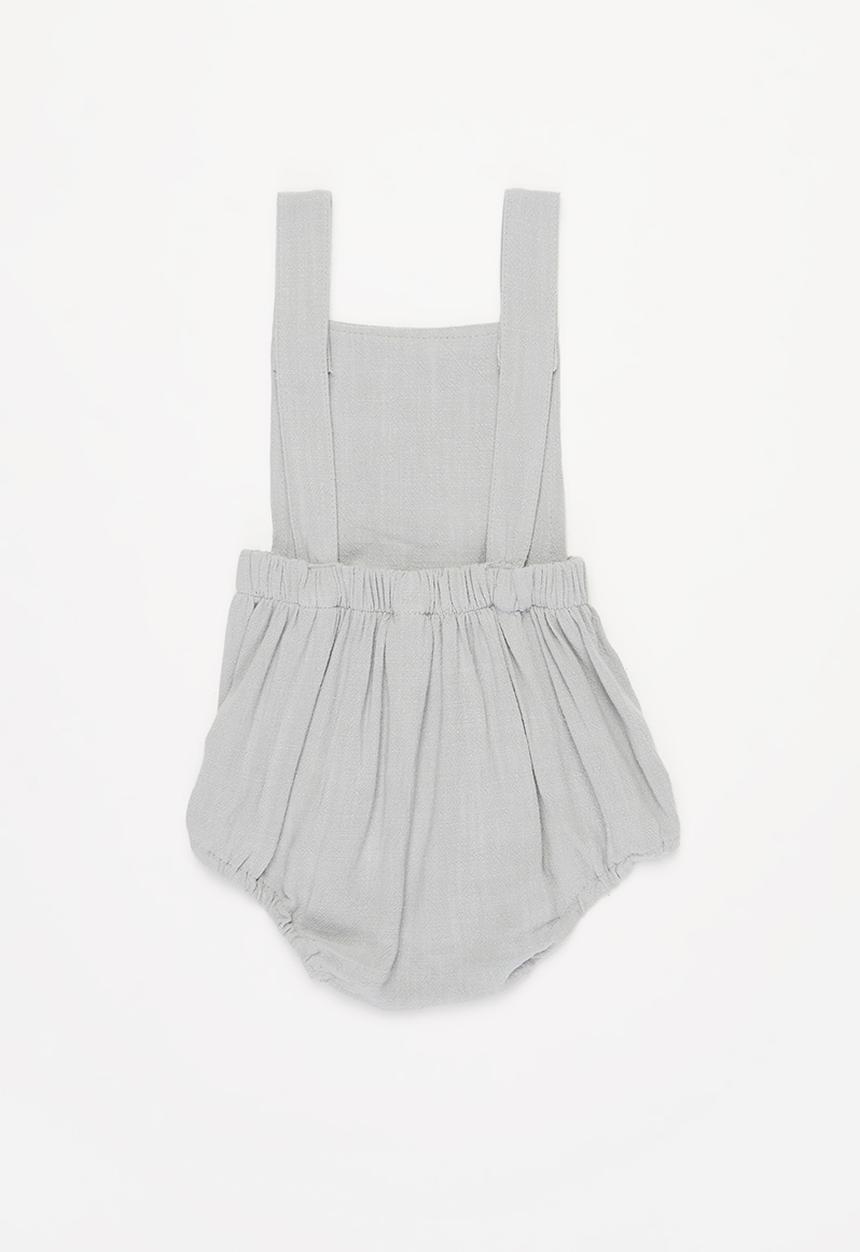 Pop Candy - Styled romper - grey