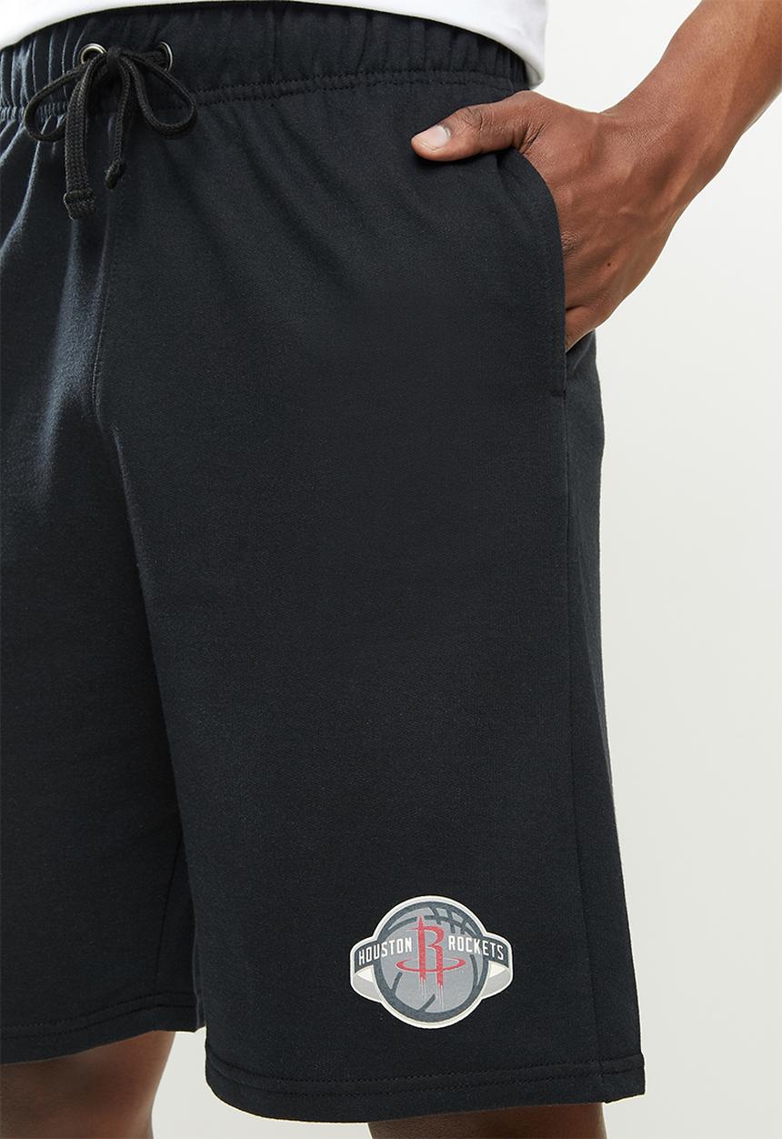 NBA - Rockets basketball retro shorts - black
