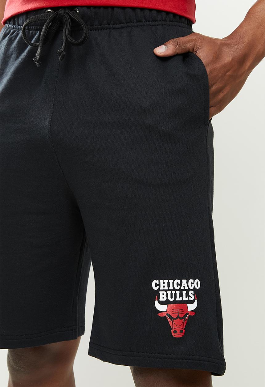 NBA - Bull basketball retro shorts - black
