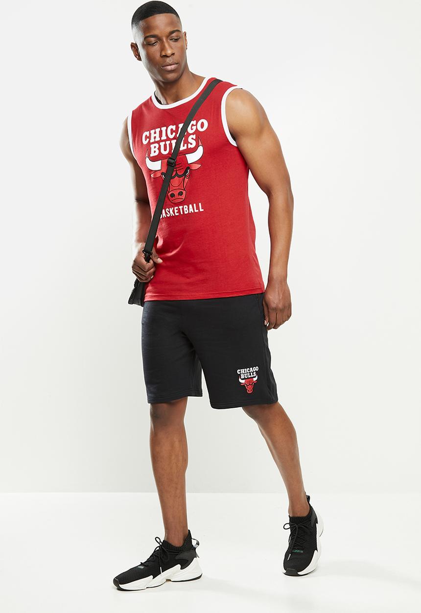NBA - Bull basketball retro shorts - black
