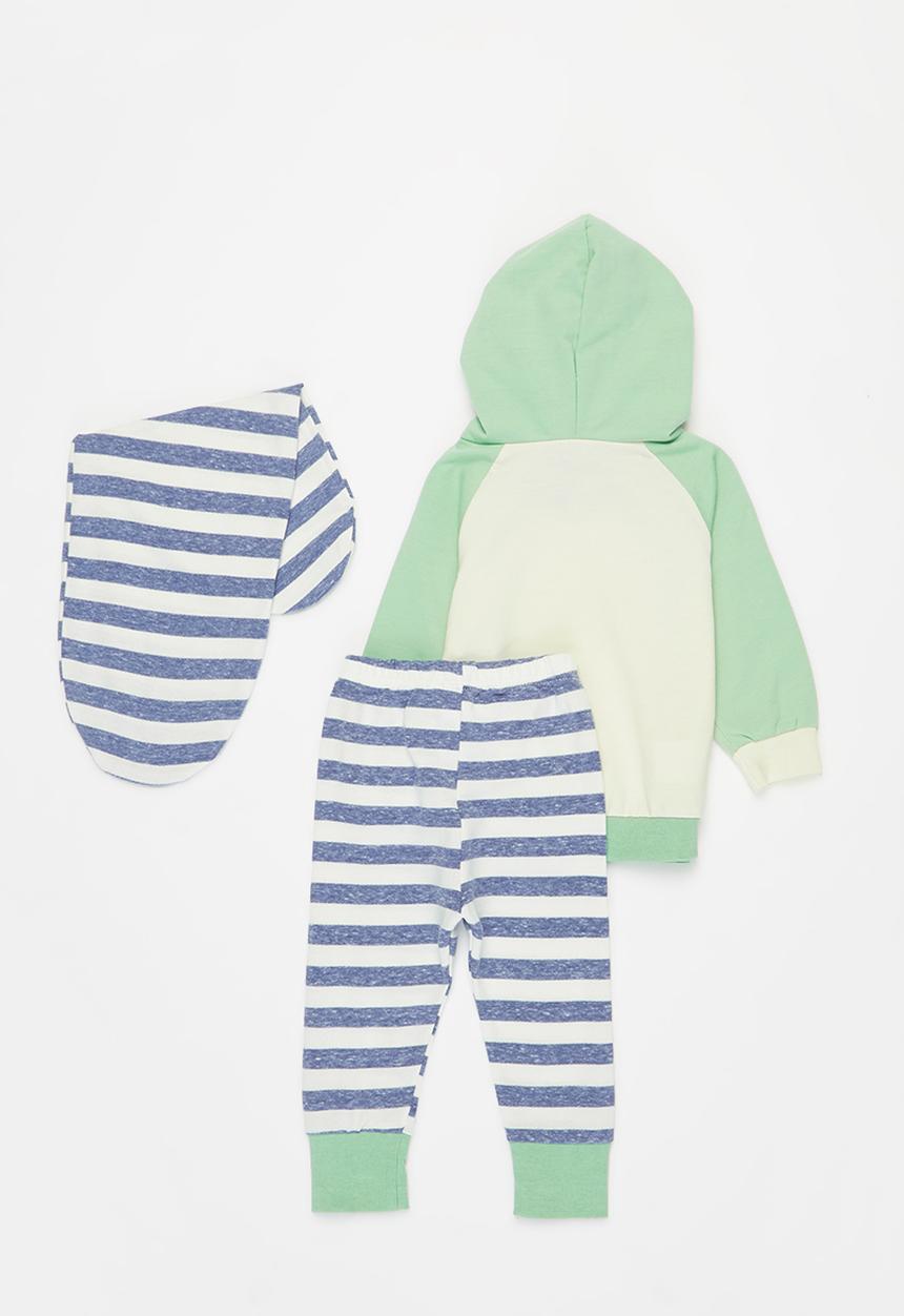 Pop Candy - Baby boys hoodie & pants set - multi