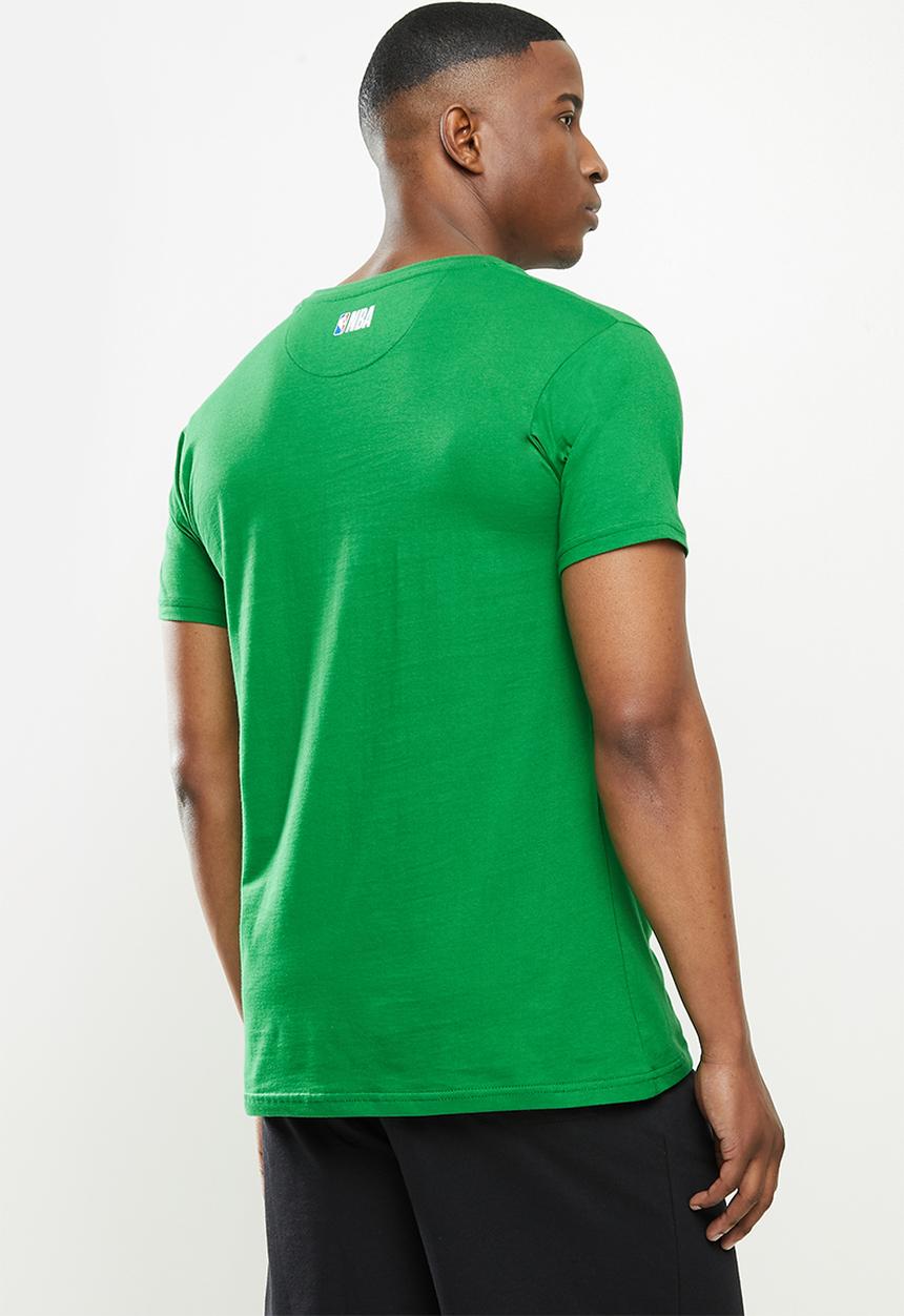 NBA - Icon celtics straight hem printed T-shirt - green