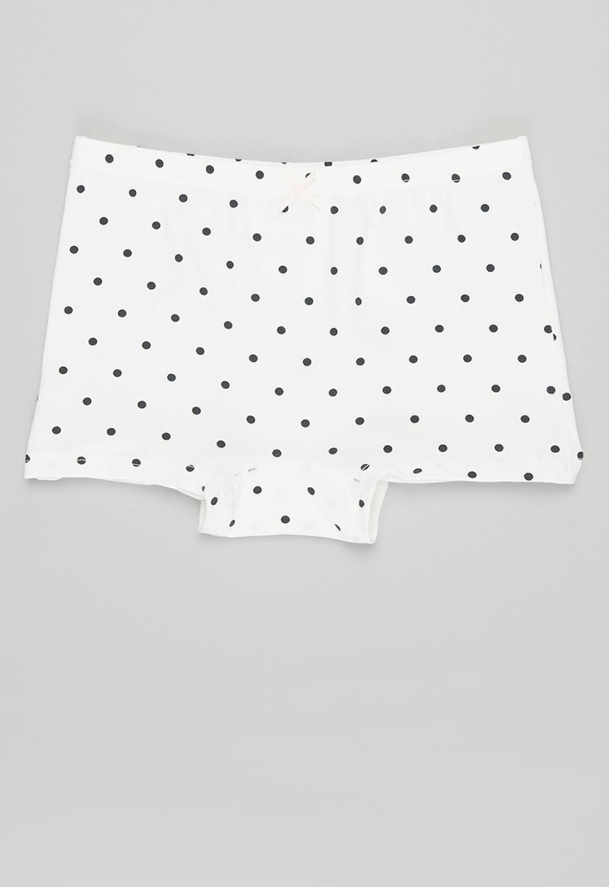 Pop Candy - Girls polka dot & zebra 3 pack briefs - multi 