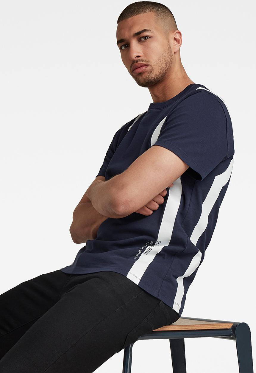 G-STAR - Sport insert r tee - warm sartho