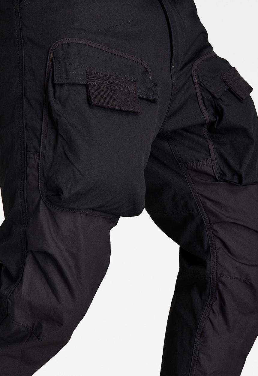 G-STAR - 3d straight tapered cargo - dark black