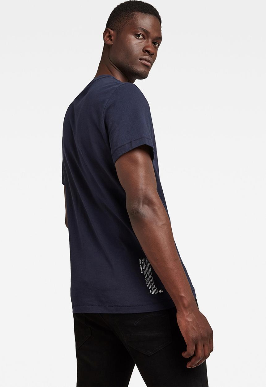 G-STAR - Ripstop pkt graphic r short sleeve tee - blue