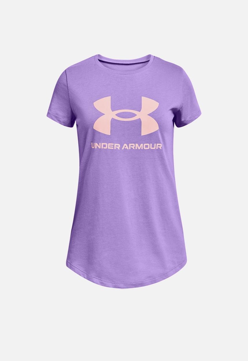 Under Armour - Live sportstyle short sleeve - purple