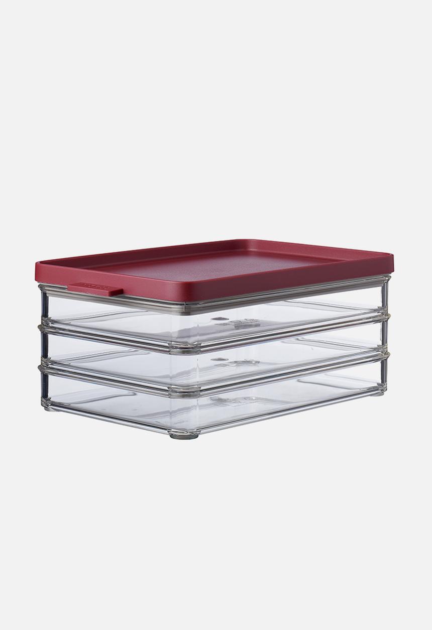 Mepal - Omnia meat cuts trio fridge box - Nordic berry