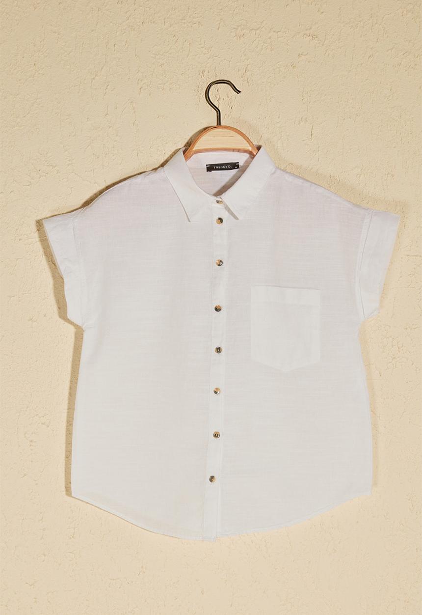 Trendyol - Classic shirt - white