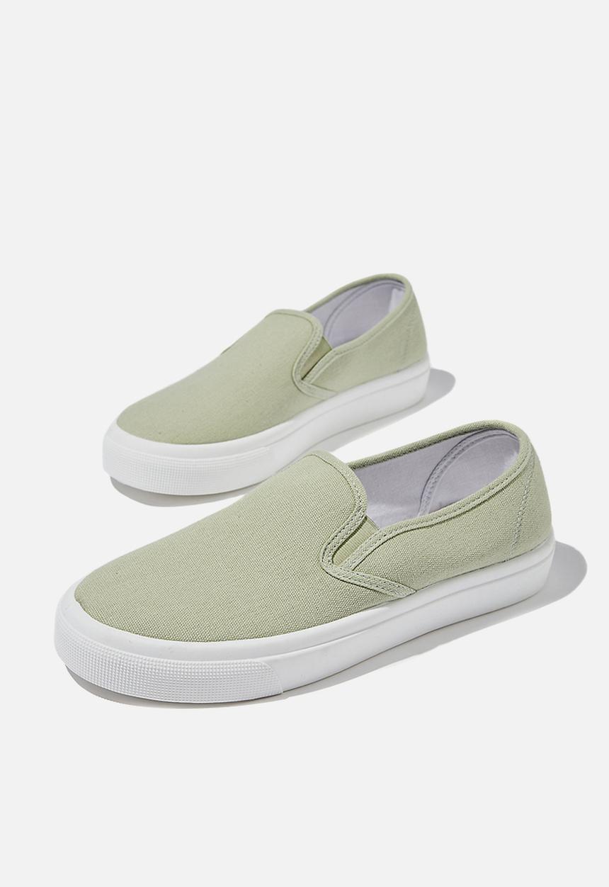 Cotton On - Harper slip on - light green