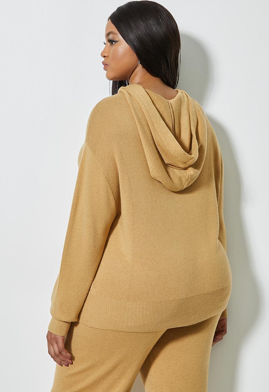 Superbalist - Knitwear hoodie - stone