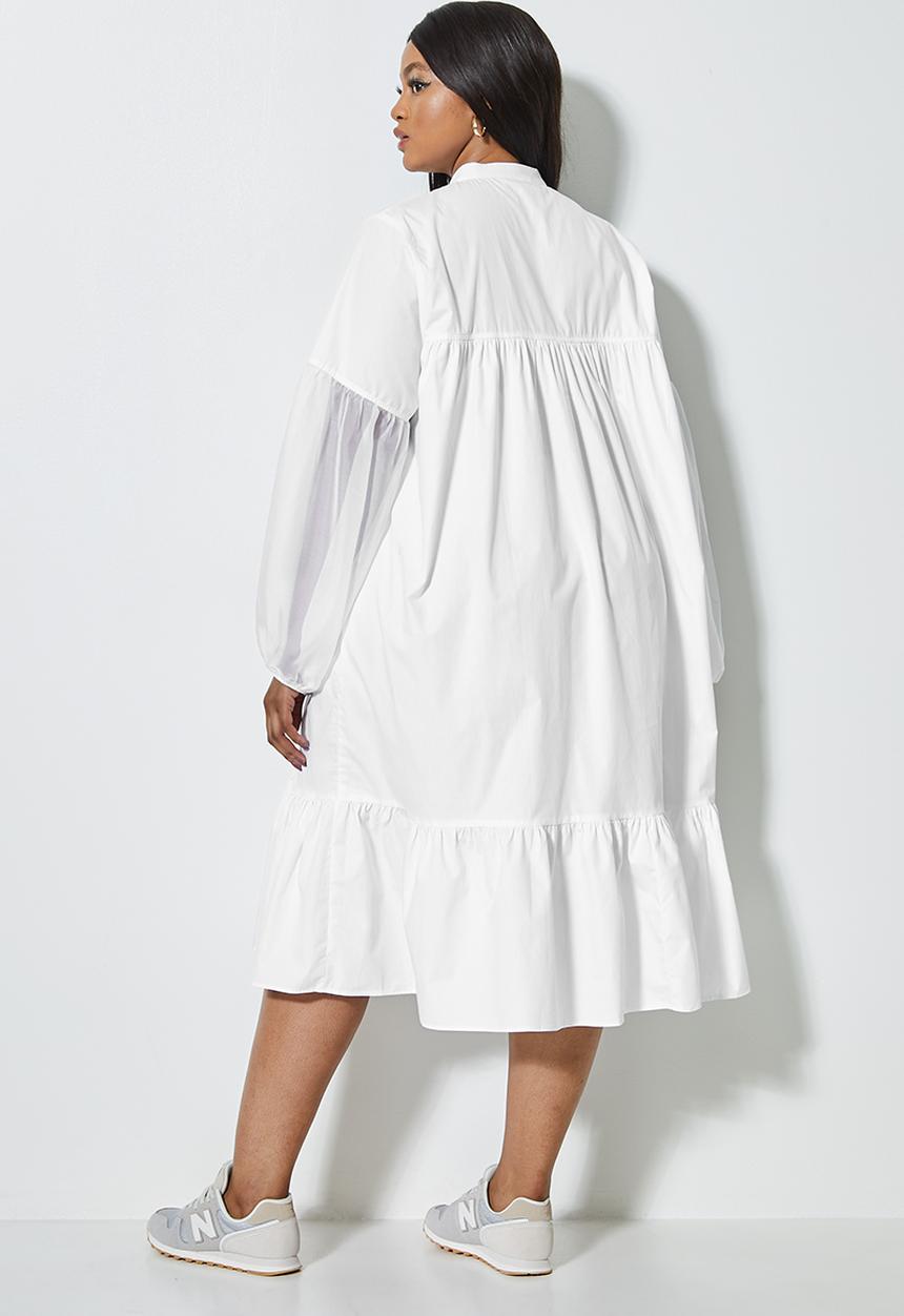 Superbalist - Keyhole tiered mini - white