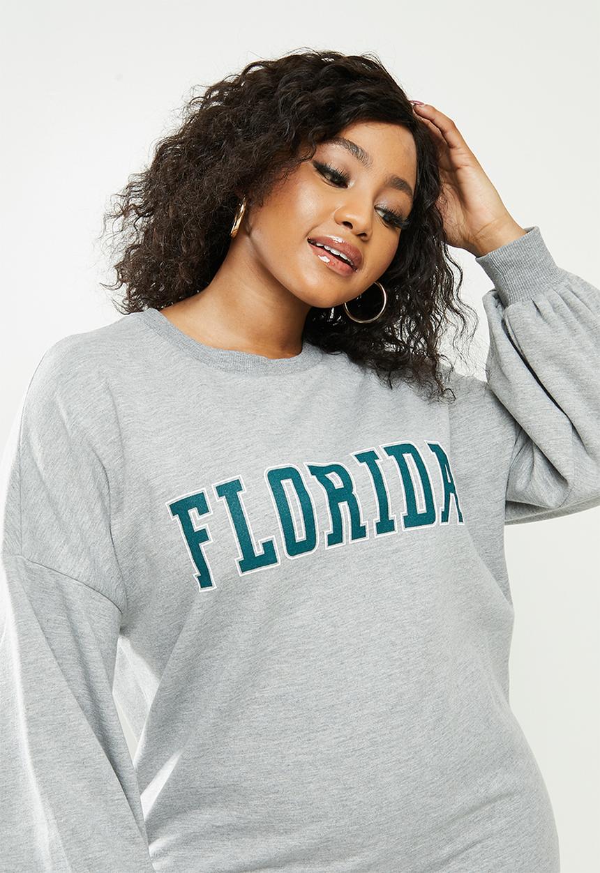 Blake - Sweater mini dress - grey 