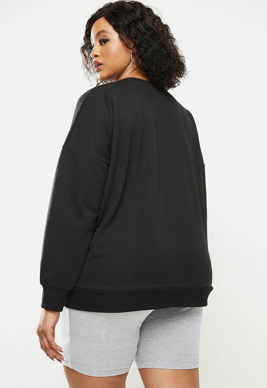 Blake - Oversized sweater - black 