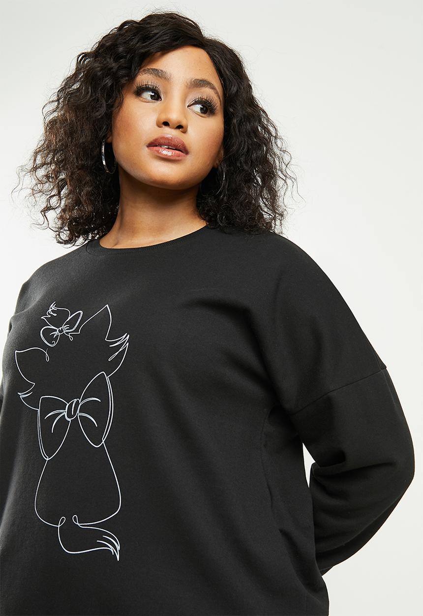 Blake - Oversized sweater - black 