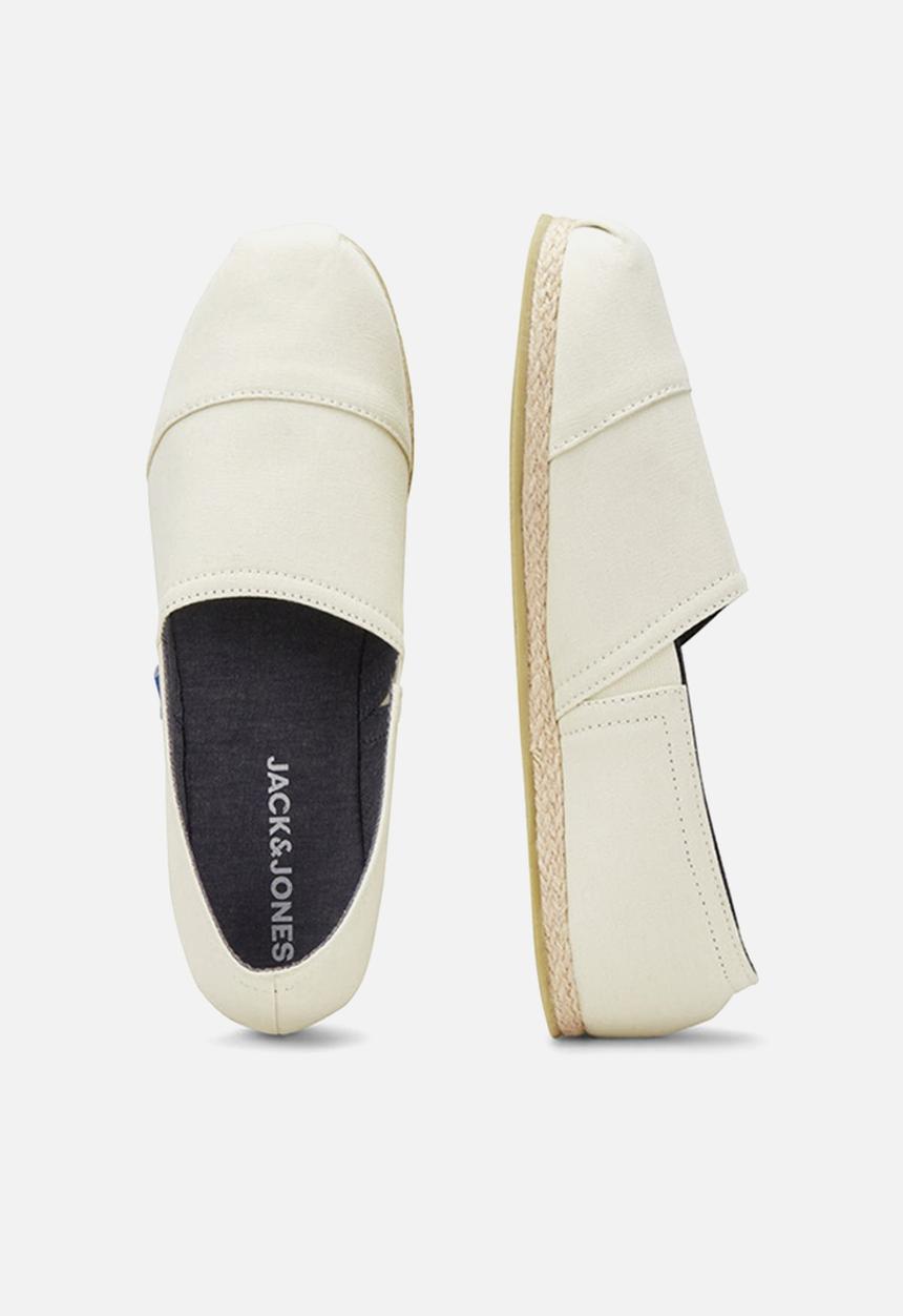 Jack & Jones - Jfwespadrille canvas - marshmallow