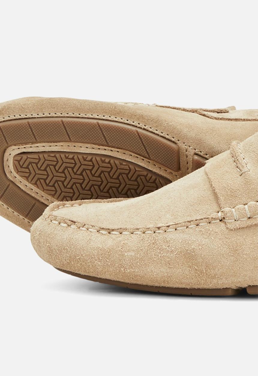 Jack & Jones - Jfwcarlo suede taupe 20 - taupe