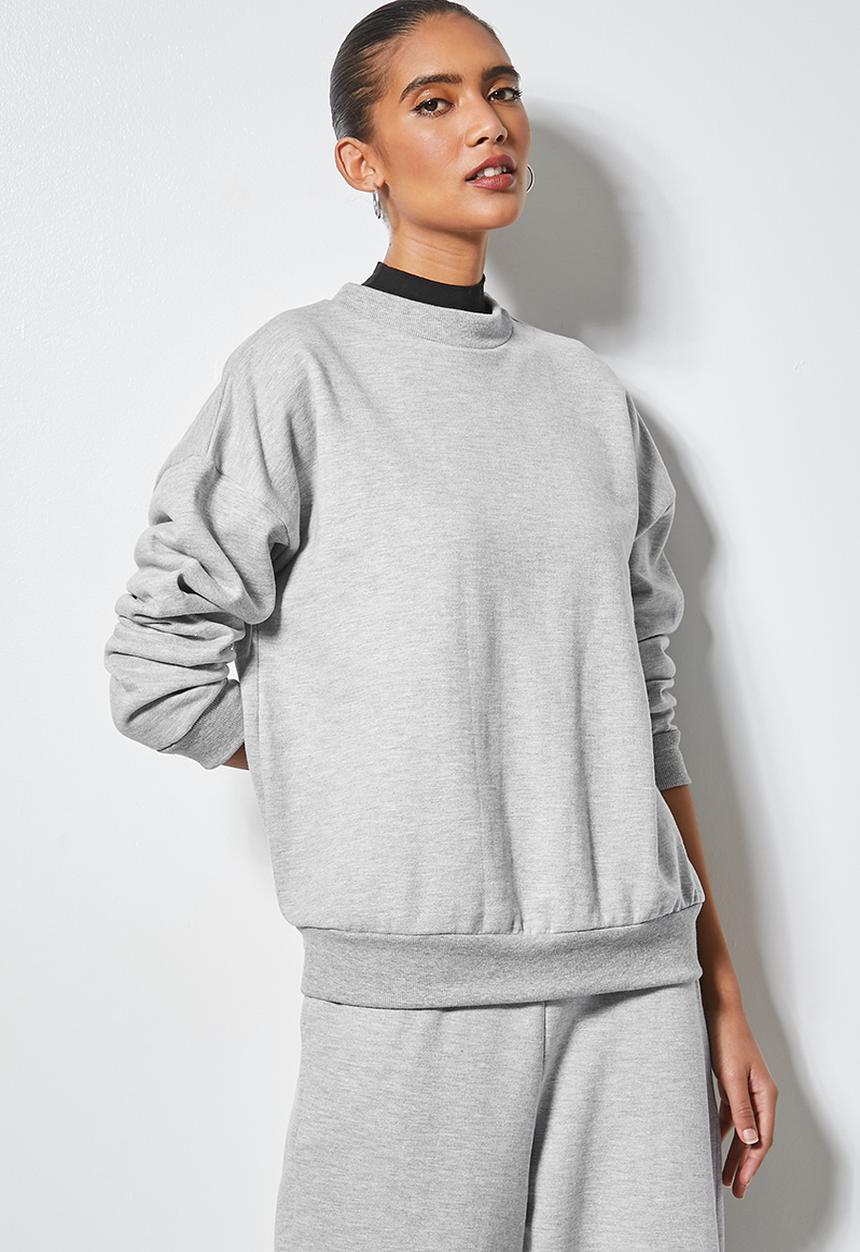 Superbalist - Crew neck sweat - light grey melange