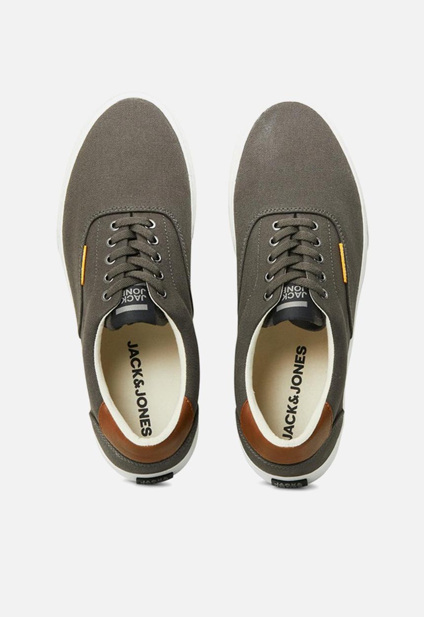 Jack & Jones - Jfwmork canvas beluga ss - - khaki 