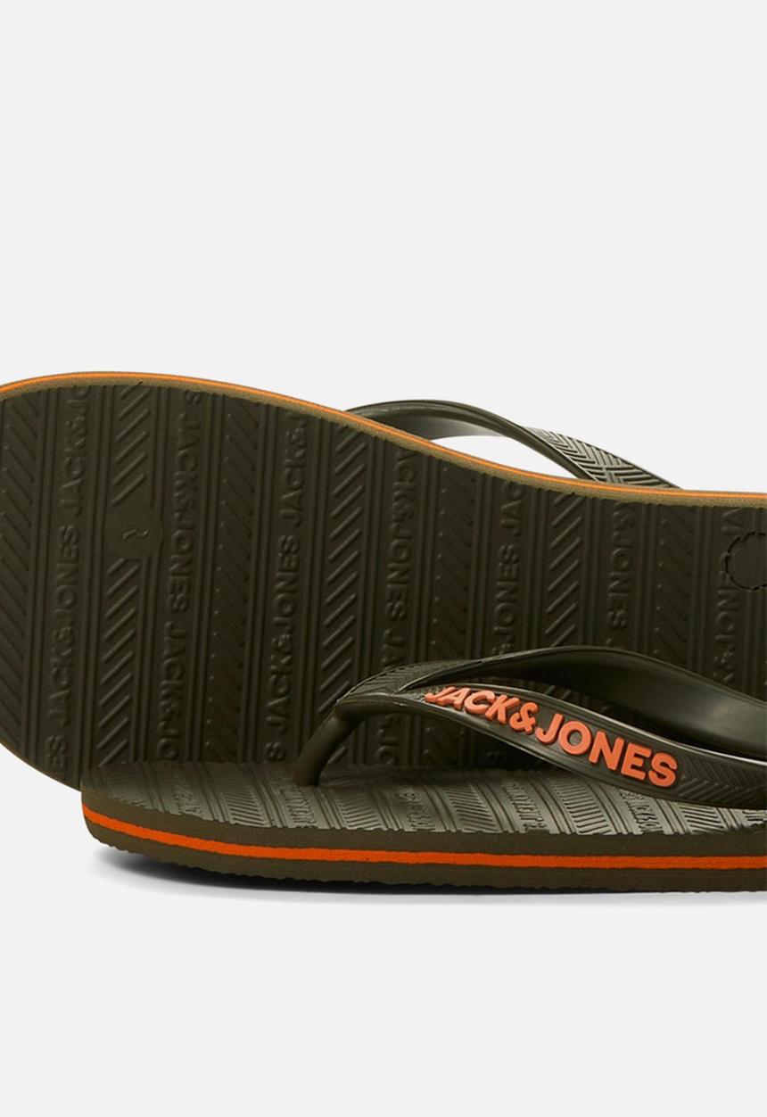 Jack & Jones - Jfwbasic flip flop pack - olive