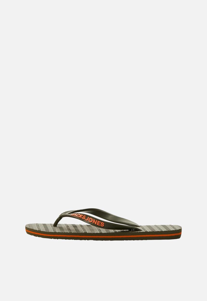 Jack & Jones - Jfwbasic flip flop pack - olive