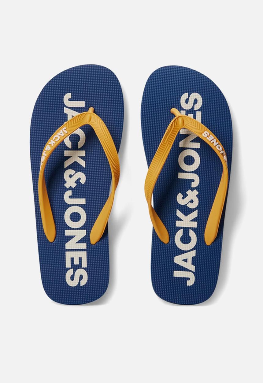 Jack & Jones - Jfwlogo pop flip flop pack - blue