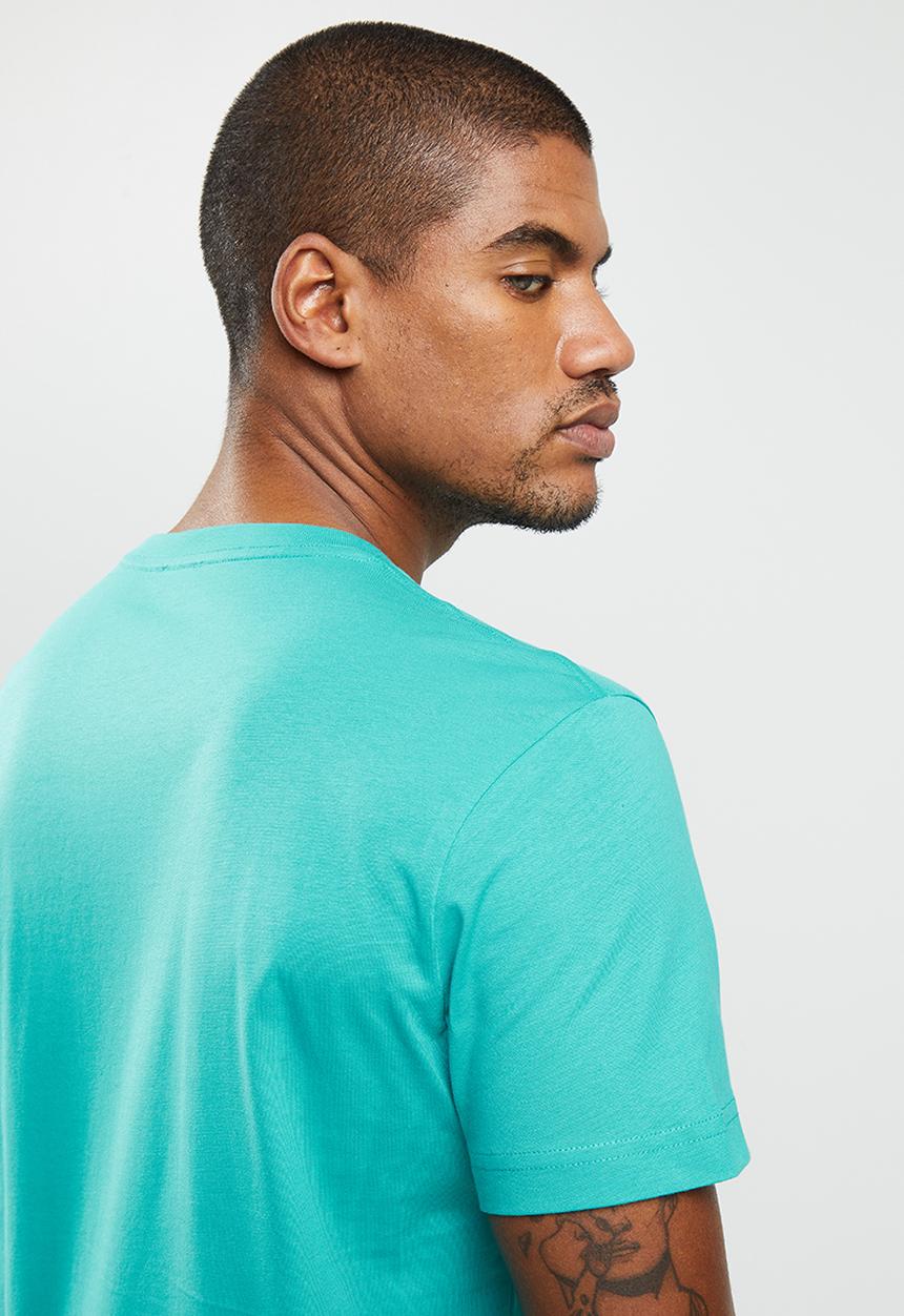 Diesel  - Diego short sleeve logo tee - light blue