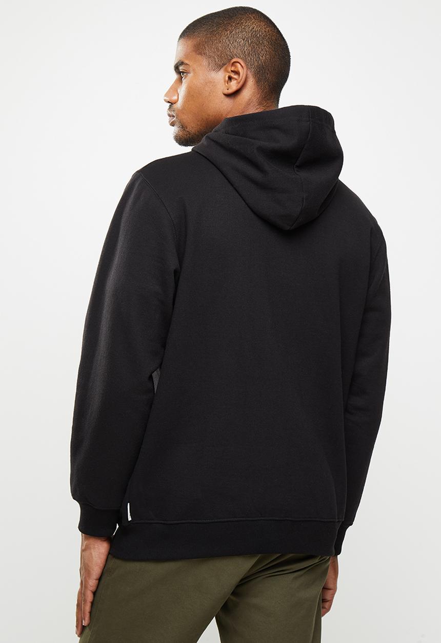 Ben Sherman - Cat zip sweat - black