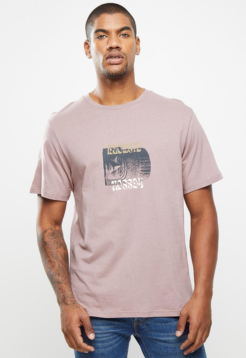 Cotton On - History lesson tbar art T-shirt - purple
