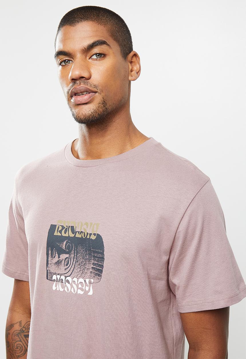 Cotton On - History lesson tbar art T-shirt - purple