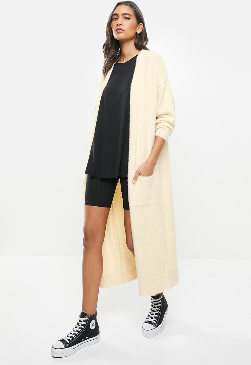 Cotton On - Longline super luxe cardi - neutral 