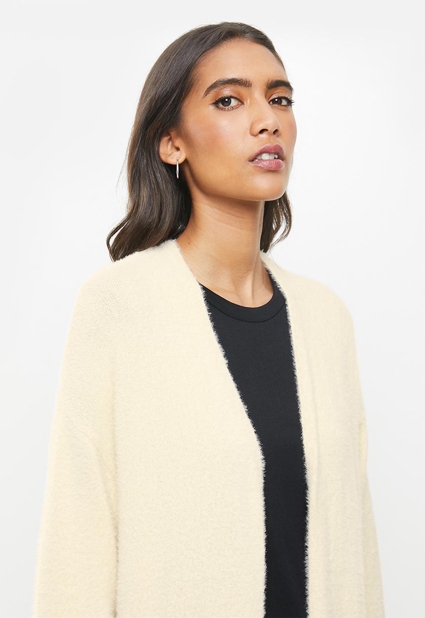 Cotton On - Longline super luxe cardi - neutral 