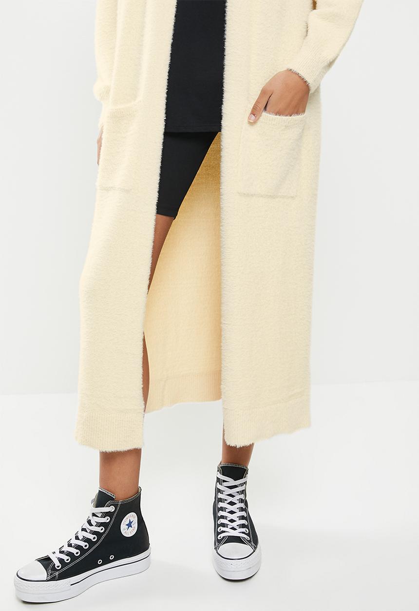 Cotton On - Longline super luxe cardi - neutral 