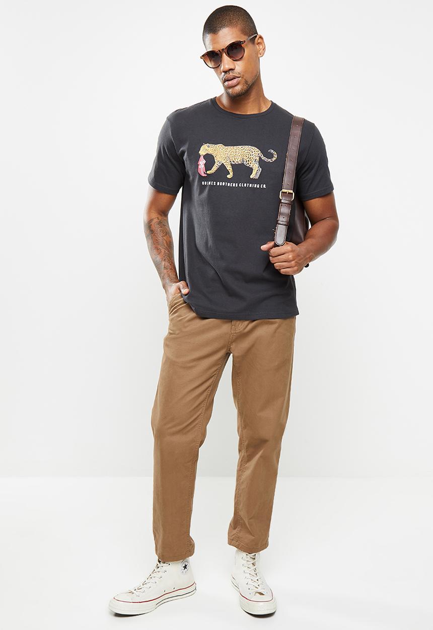 Holmes Bro's - Jag short sleeve tee - black