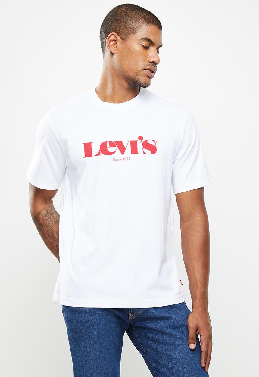 Levi’s® - Short sleeve relaxed fit tee logo mv - white 