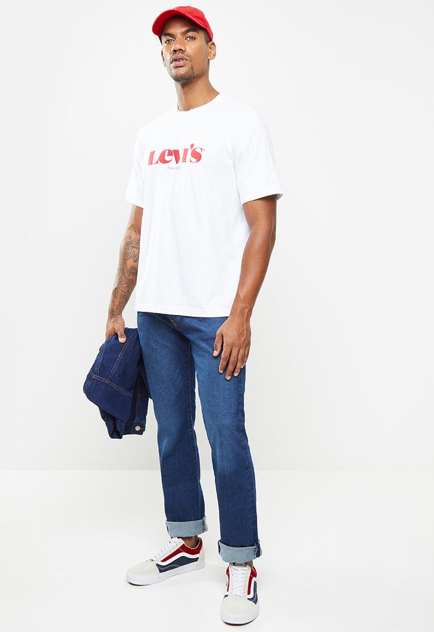 Levi’s® - Short sleeve relaxed fit tee logo mv - white 