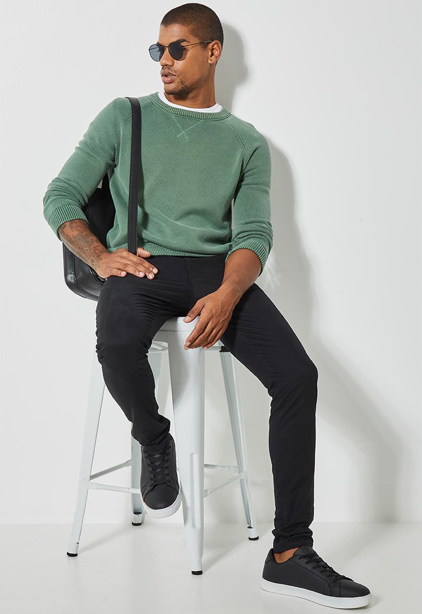 Superbalist - Marshall skinny chino - black