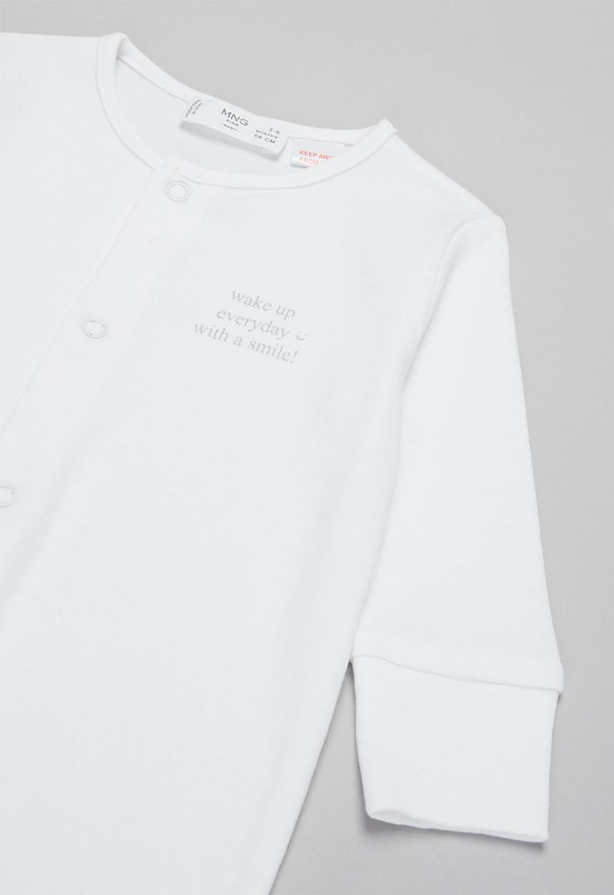 MANGO - Tiny pyjamas - white 
