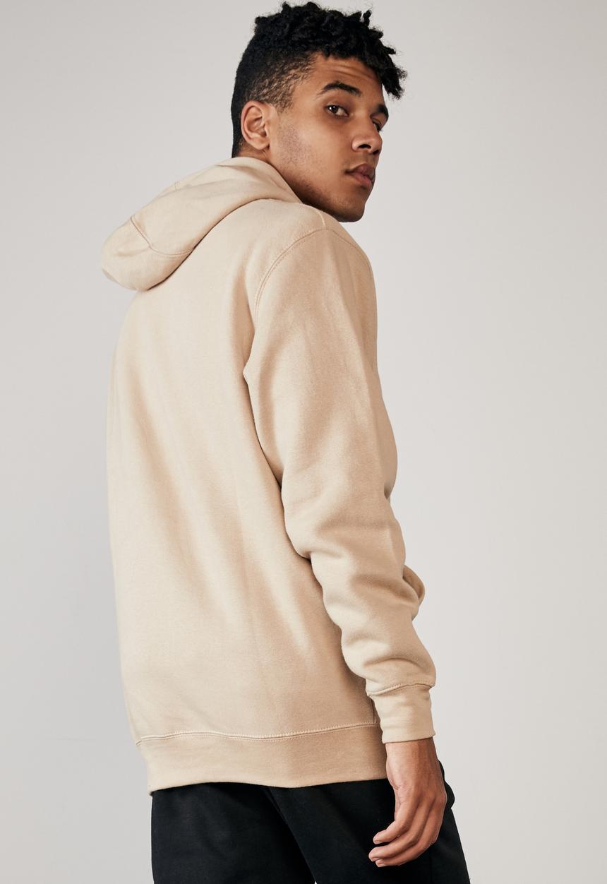 Factorie - Basic hoodie - chalk yellow