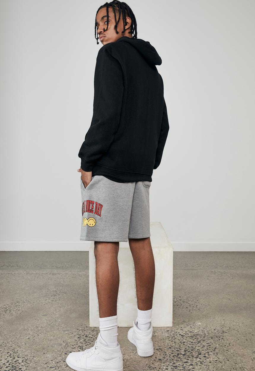 Factorie - Smiley track short - grey