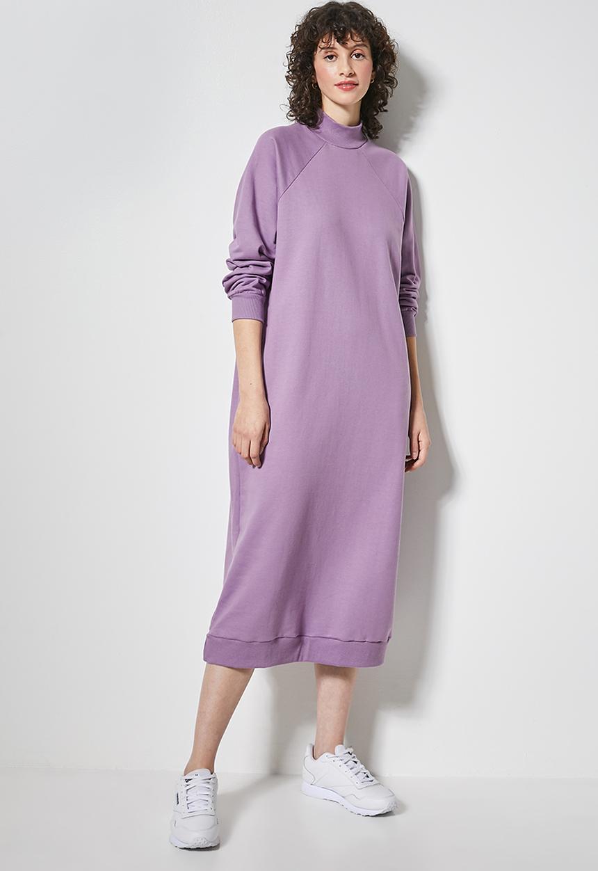 Superbalist - The ultimate sweat dress - mauve