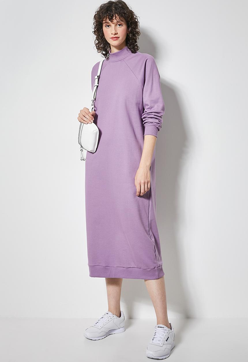 Superbalist - The ultimate sweat dress - mauve