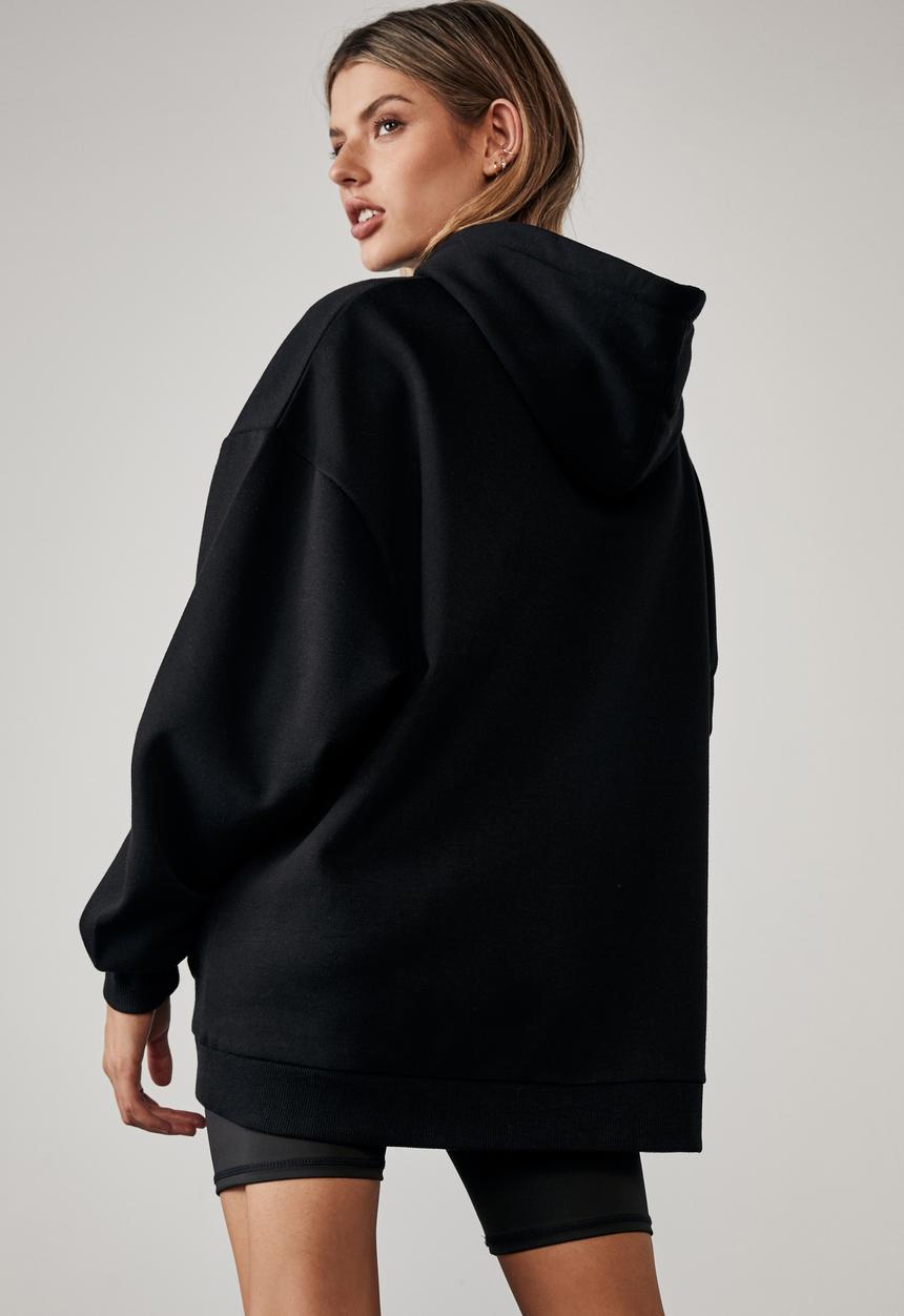 Factorie - Utility hoodie - black