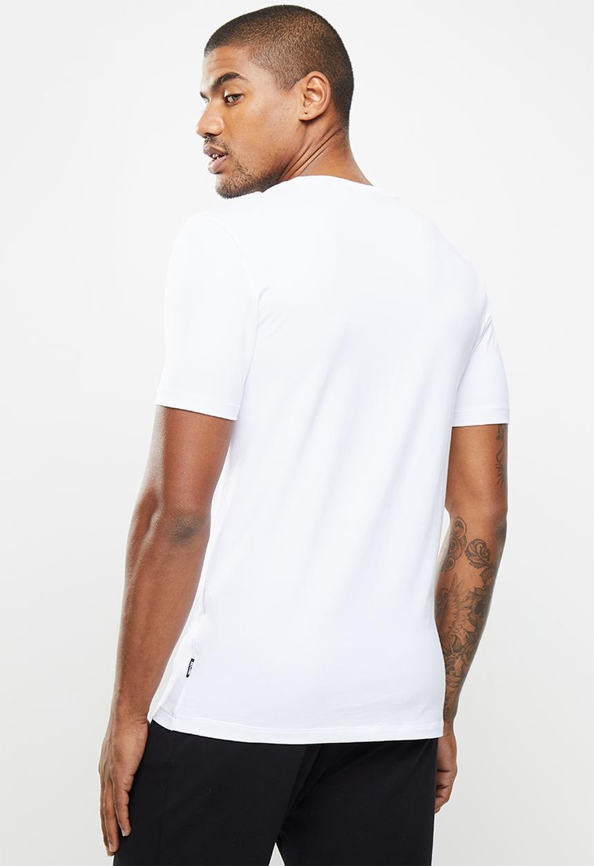 Only & Sons - Basic life slim o-neck 3 pack - white